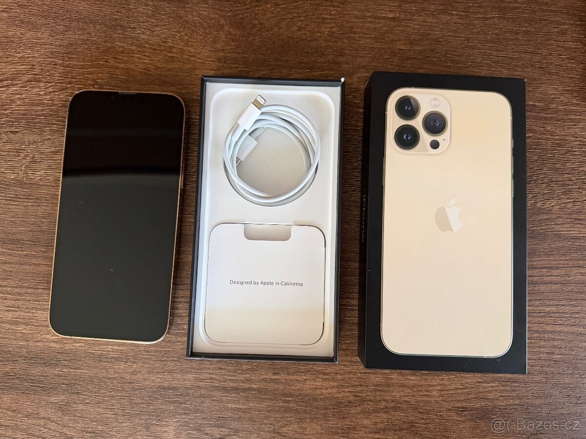 iPhone13 Pro Max 128 gb zlatý / Gold - 4