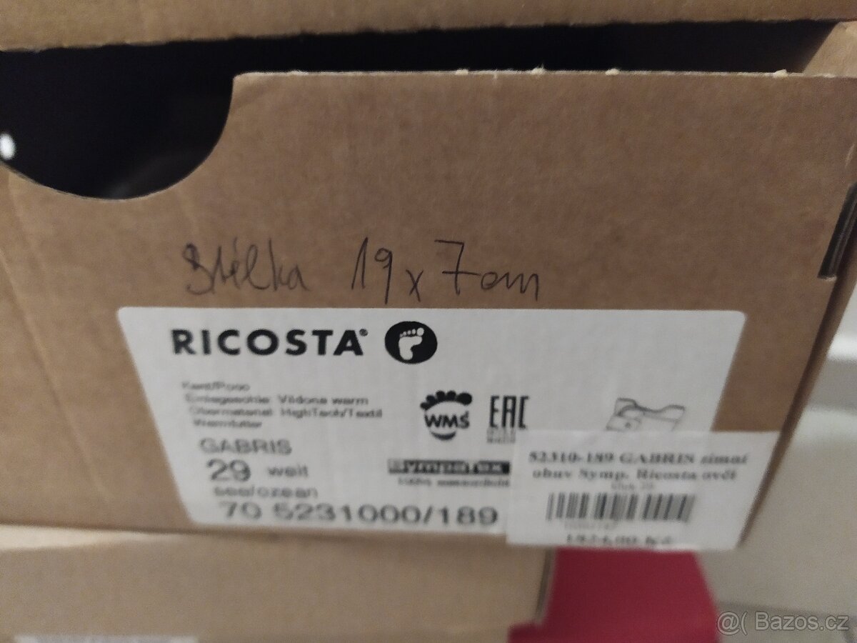 Ricosta boty zimní vel. 29 - 4