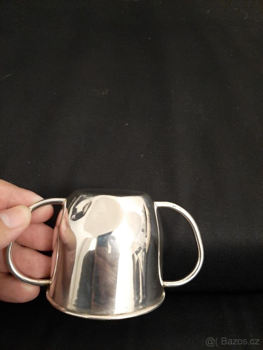 Dětský Ag. Stříbrný hrníček - 4
