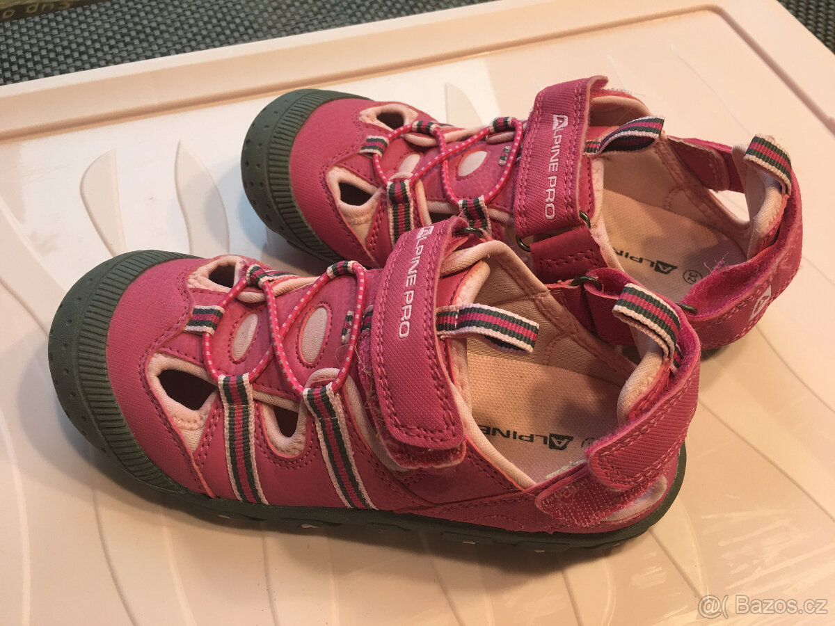 Dětské letní sandále ALPINE PRO, vel. 32 - 4