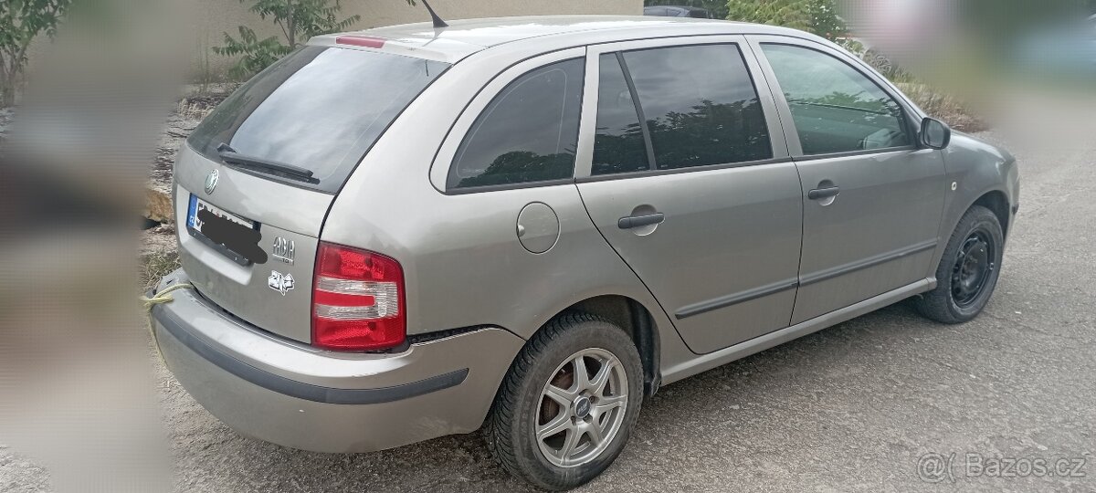Škoda fabia 1, 1,4tdi - 4