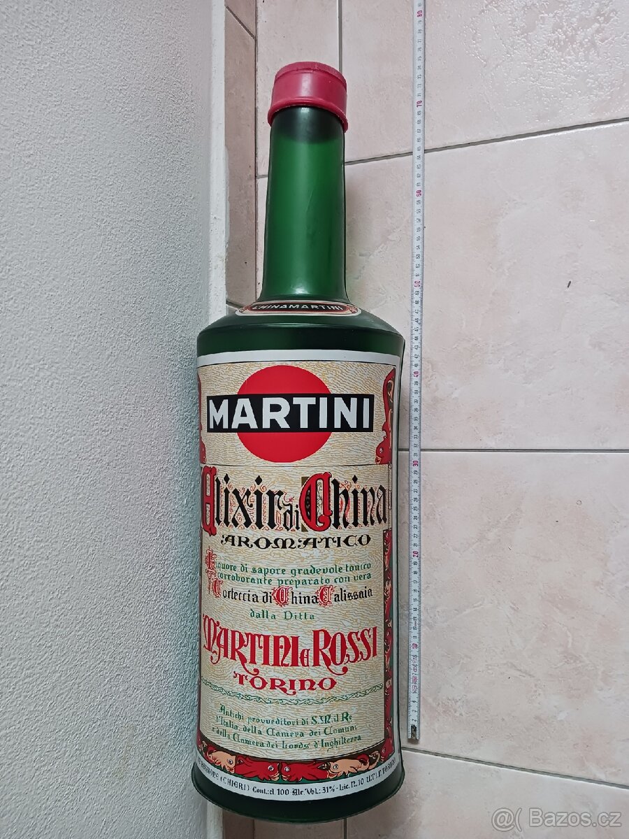 Retro reklamní lahev Martini - 4