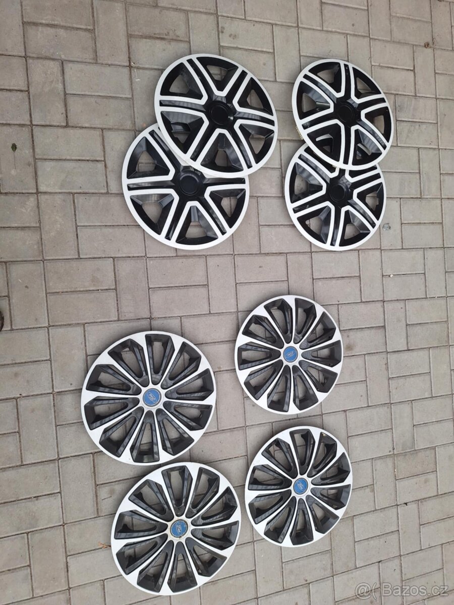 Plechové disky se zimním pneu R15 195/50 4x108 - 4