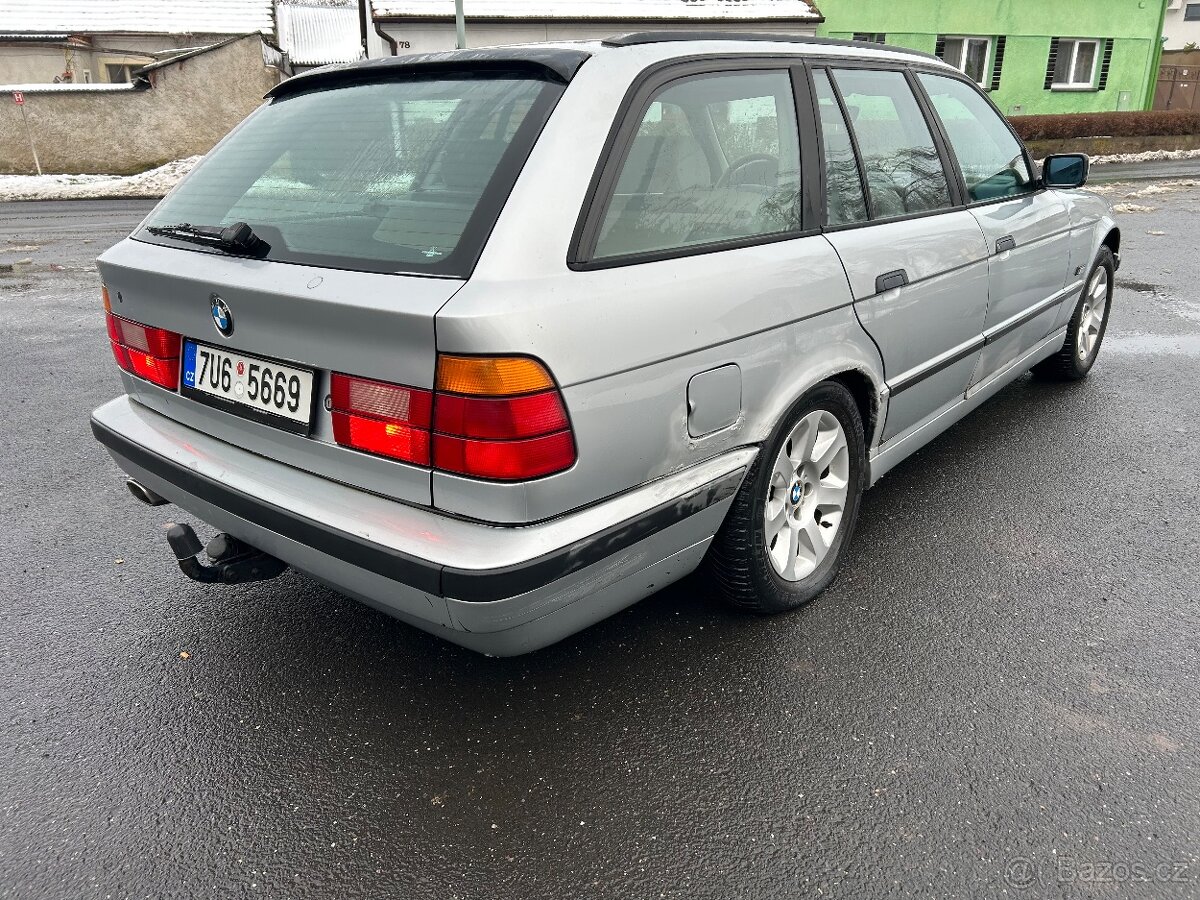 Bmw e34 520i platná tk, eko placeno - 4
