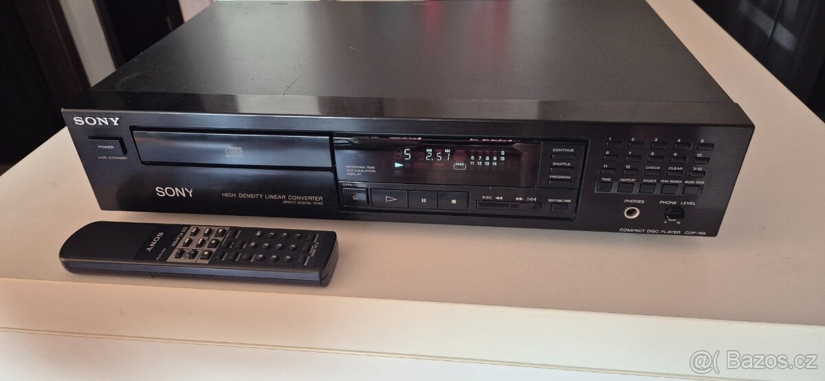 CD přehrávač SONY cdp 195 - včetně DO - 4