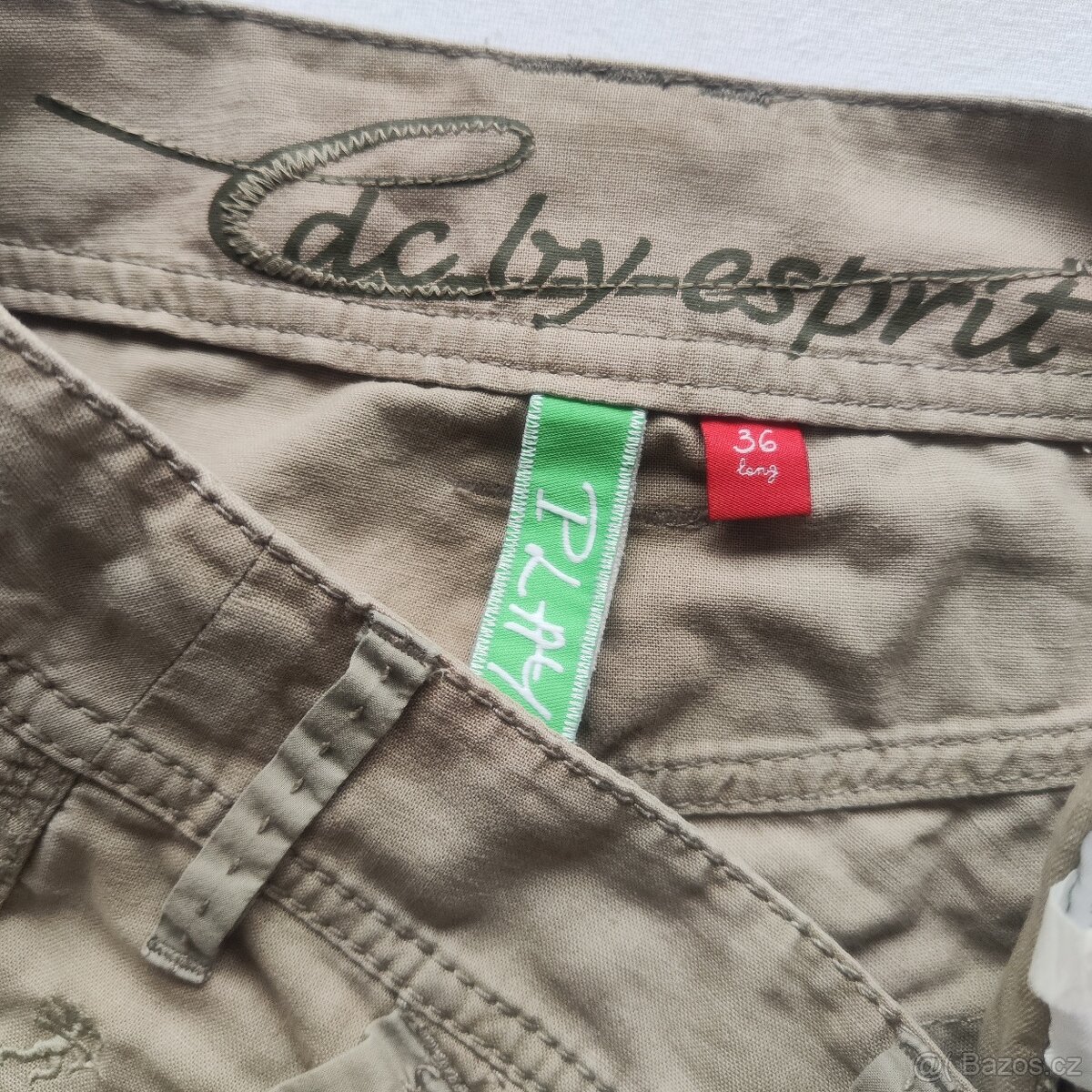 Dámské letní široké kalhoty Esprit vel 36 long - 4