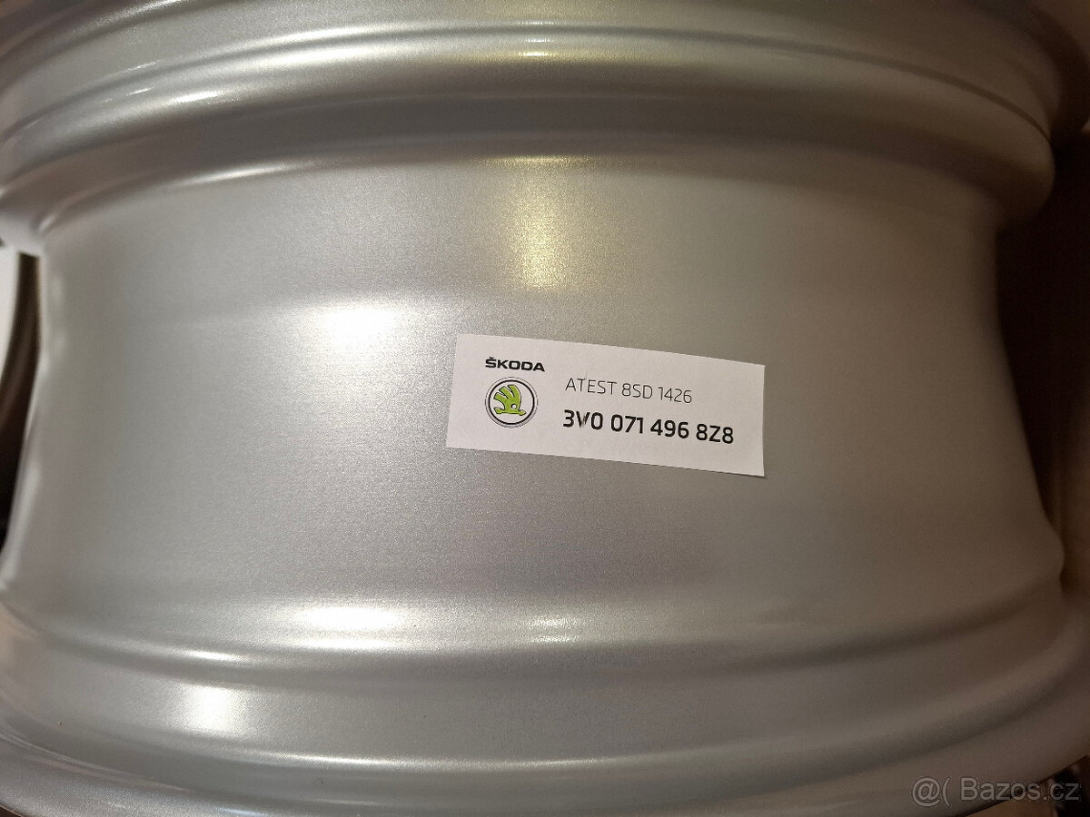 Nové orig. alu disky Škoda Superb III 6,5x16 5x112mm - 4