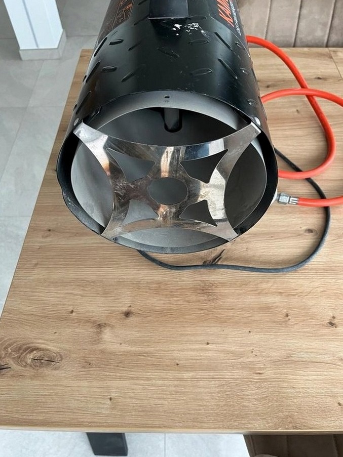 Kamoto 30 kW plynové topidlo s ventilátorem - 4