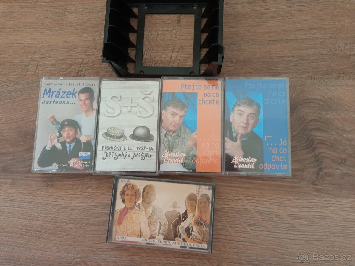 Originální mgf kazety, CD - 4