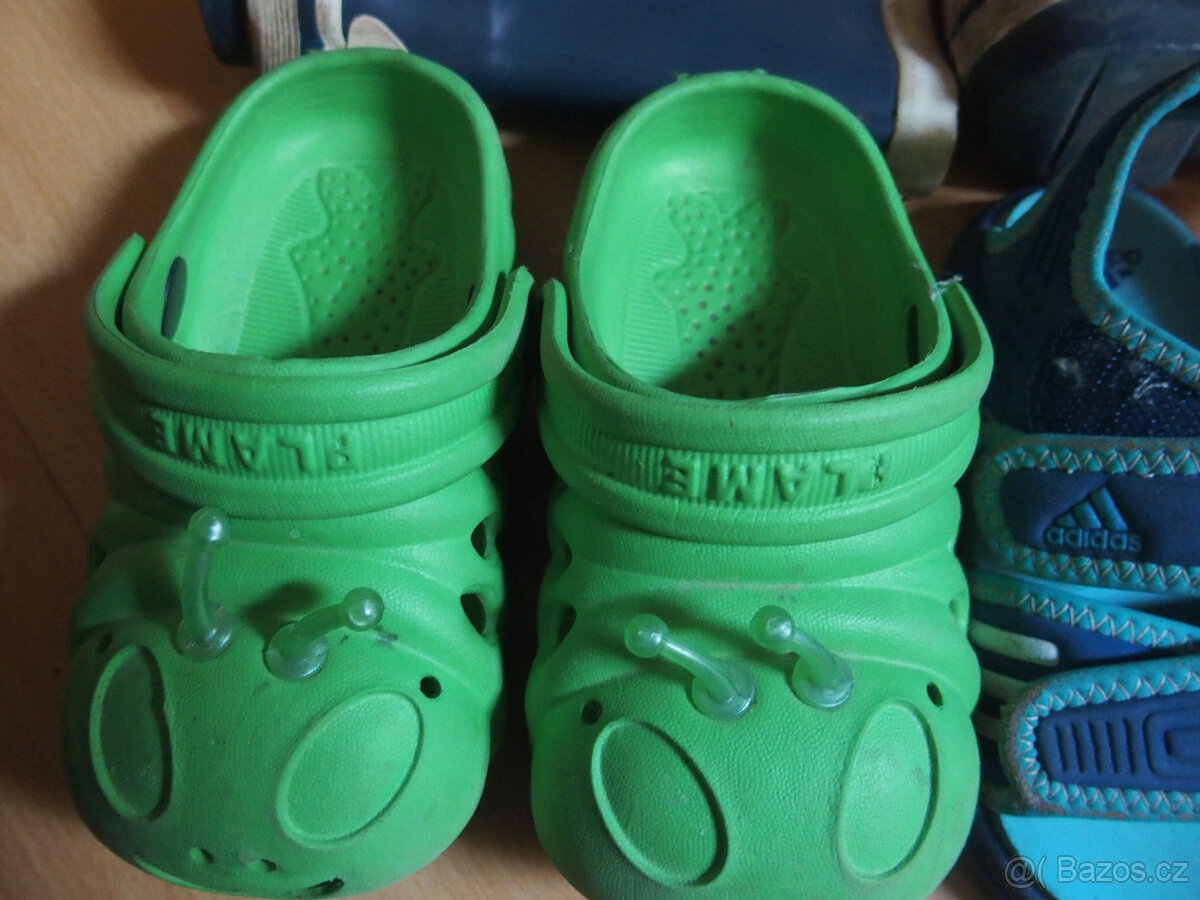 Prodám dětské boty stélka 14-15cm=3ks=100Kč vše - 4