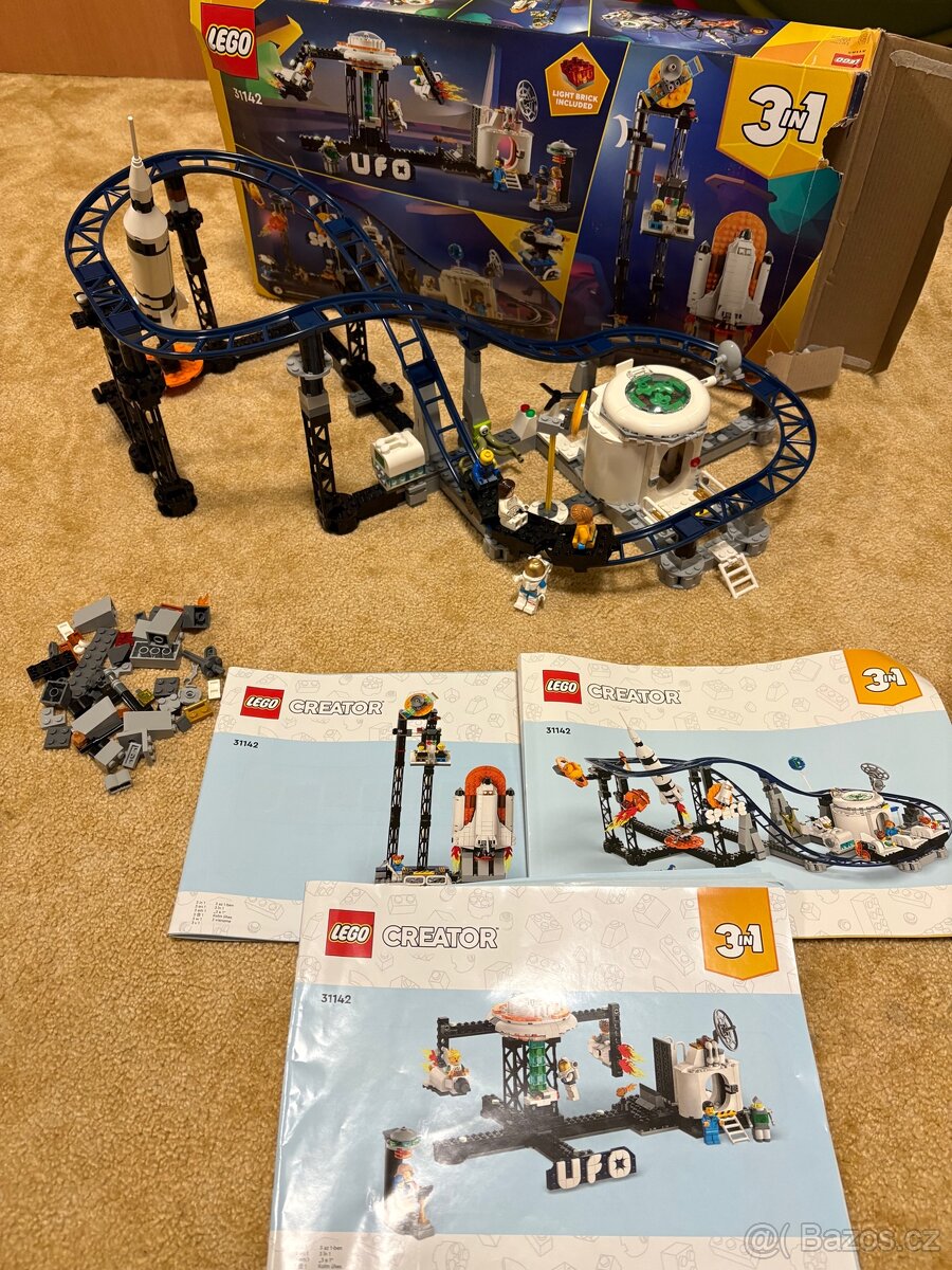 Lego Creator 31142 (3 v 1) Space Roller Coaster - 4