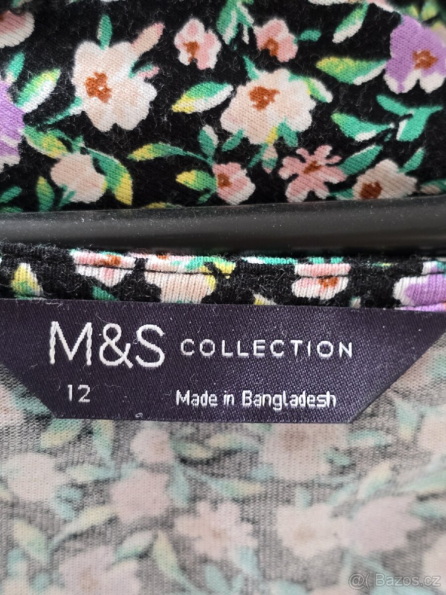 Dámské dlouhé šaty vel. L - 4