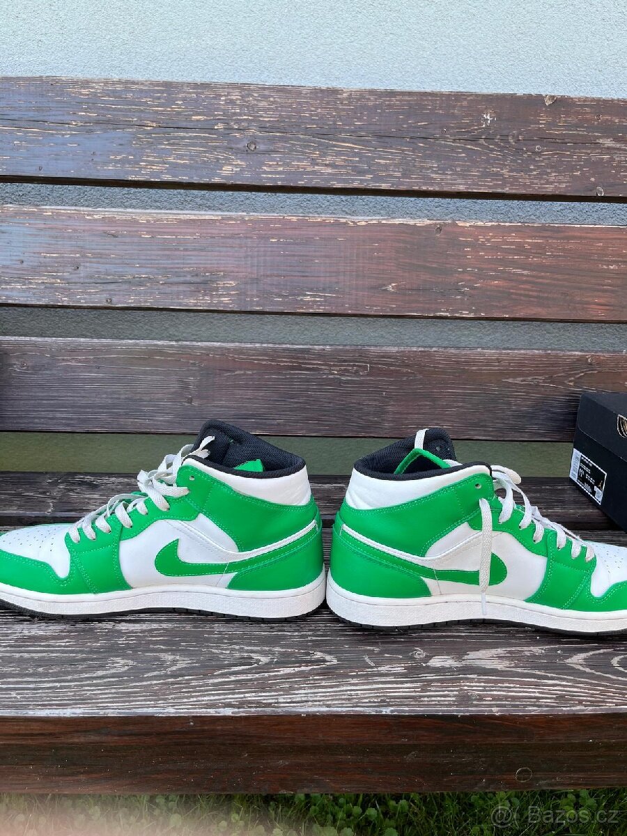 Air JORDAN 1 MID (lucky green) - 4