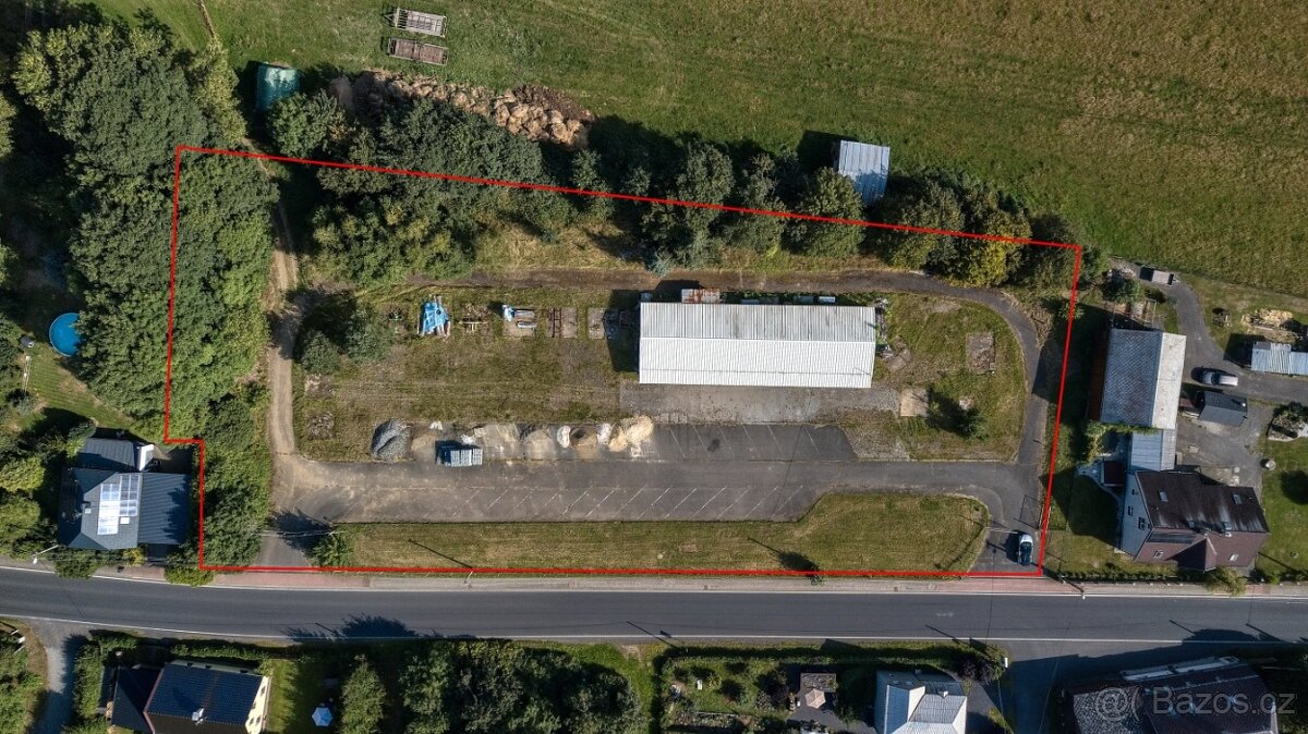Prodej stavebního pozemku 5 987 m² se stavbou – Broumov - 4