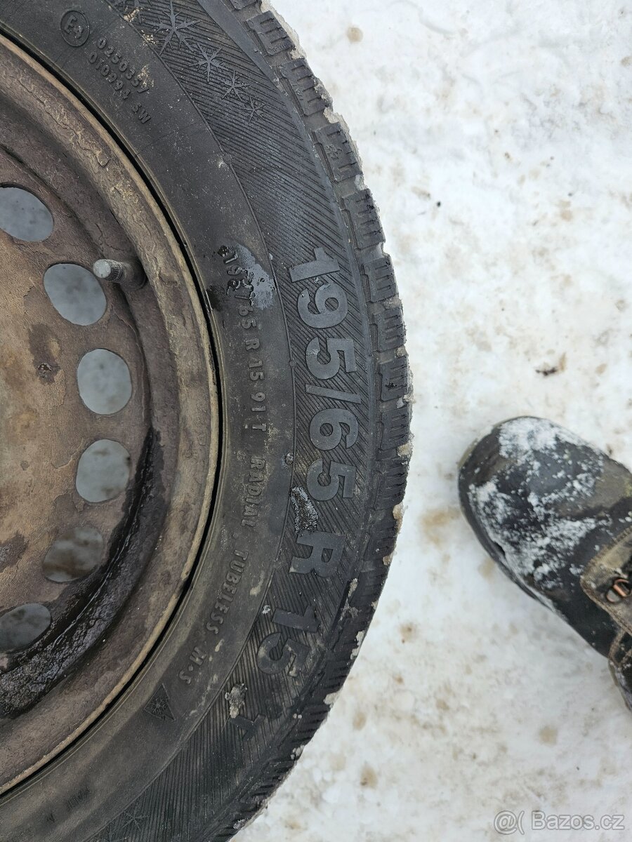 Zimní pneu 195/65 /15 - 4
