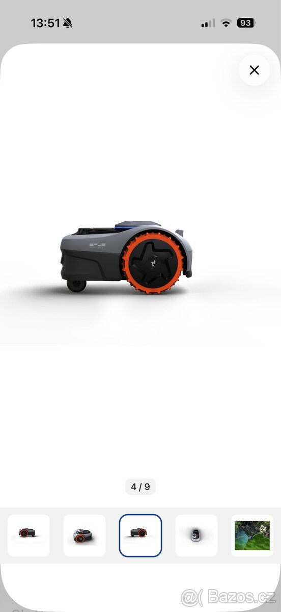 Prodám robotickou sekačku SEGWAY Navimow i105e - 4