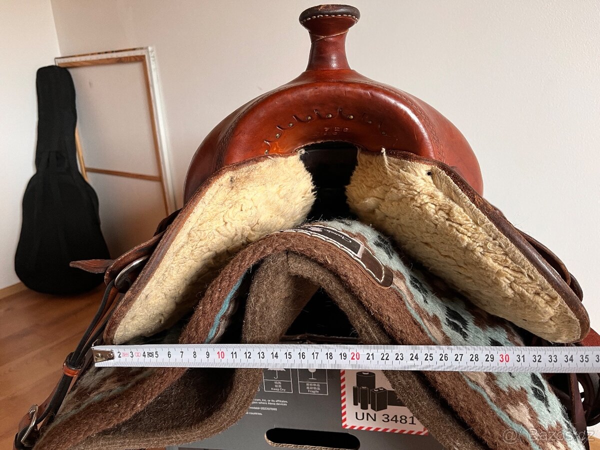 Westernové sedlo - 4