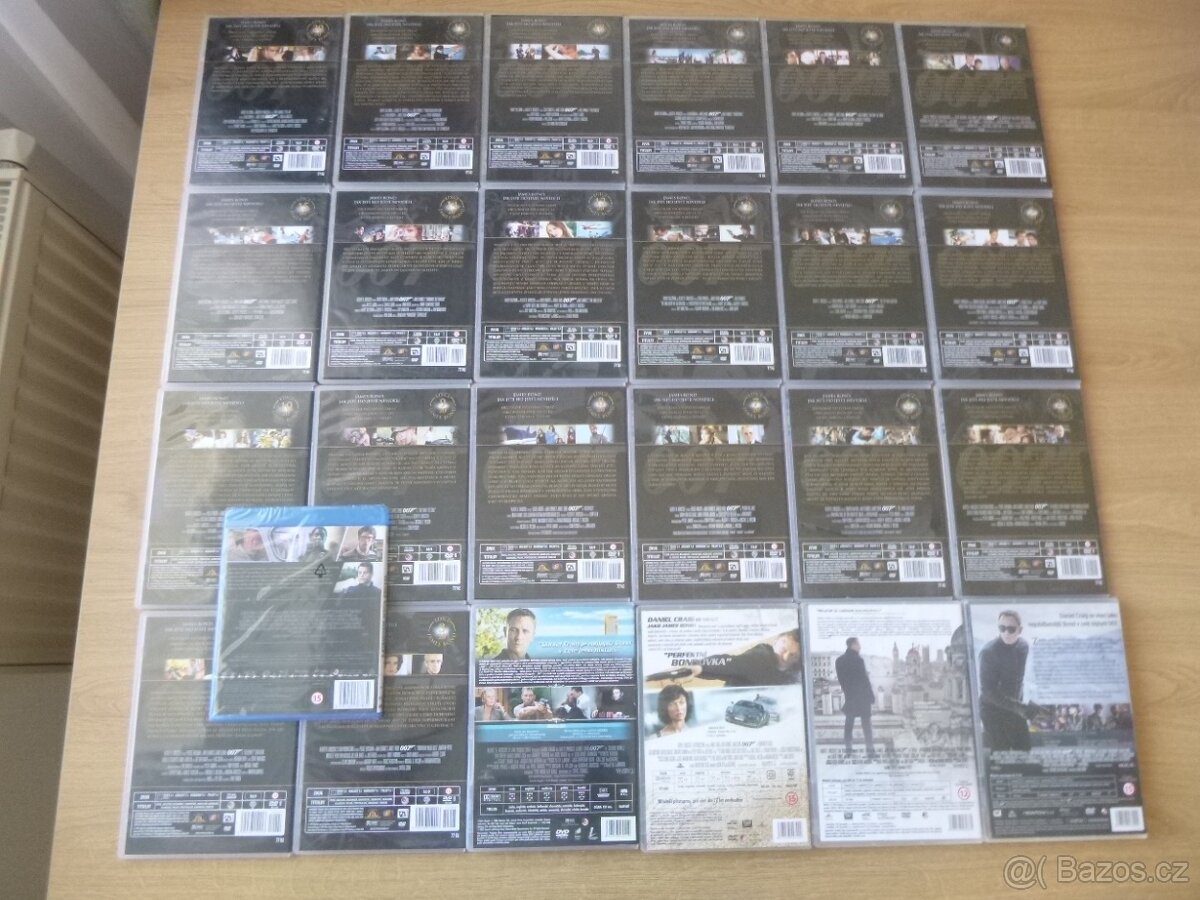 kompl JAMES BOND 1-24 + 1xBD + BONDOVY DIVKY - 4