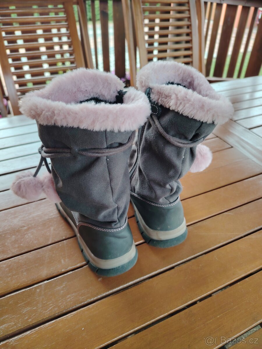 Dívčí zimní boty.Vek-36. - 4