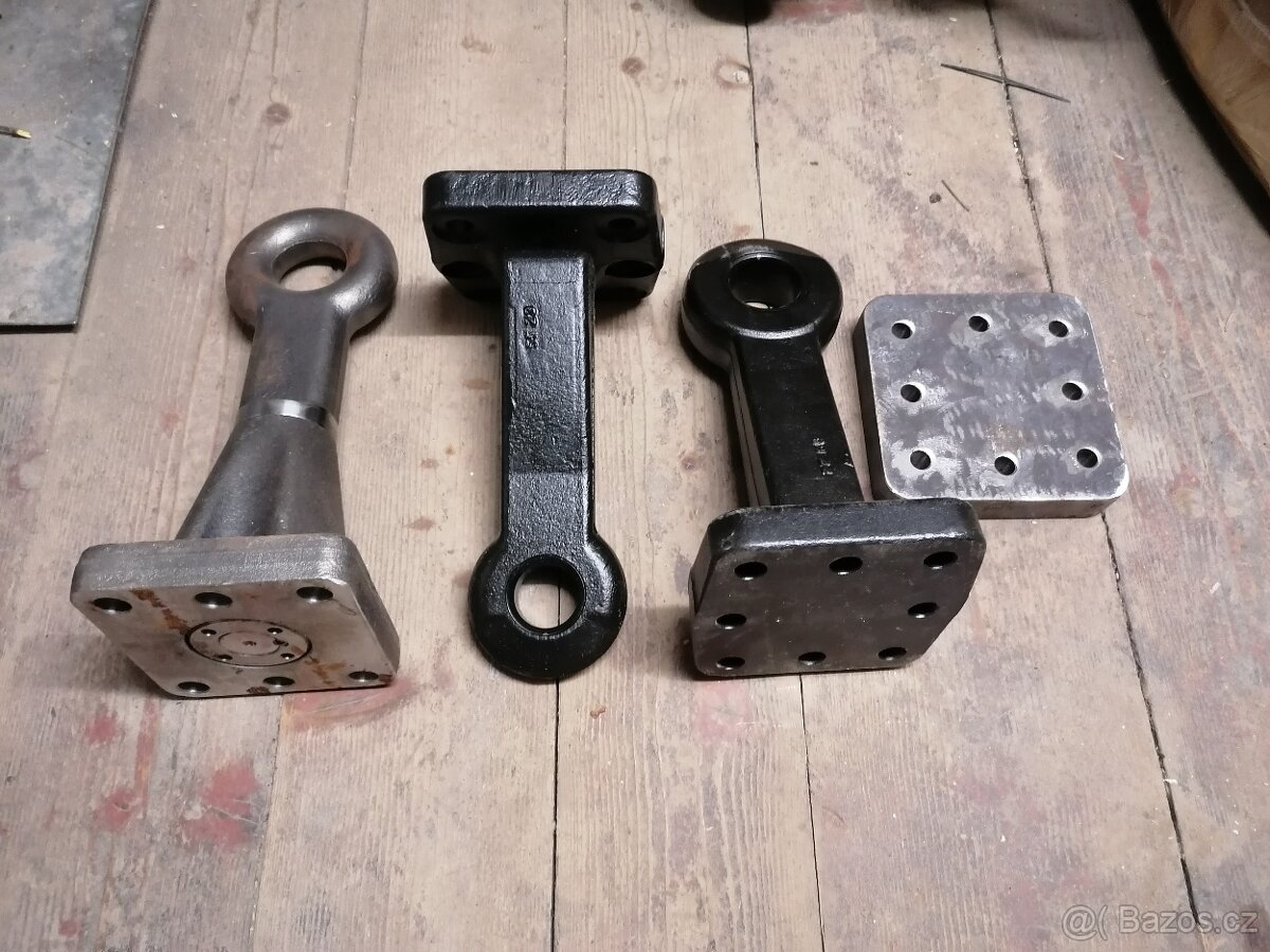 Prodám tažné oko navařovací, svařovací otoční, šrobovací - 4