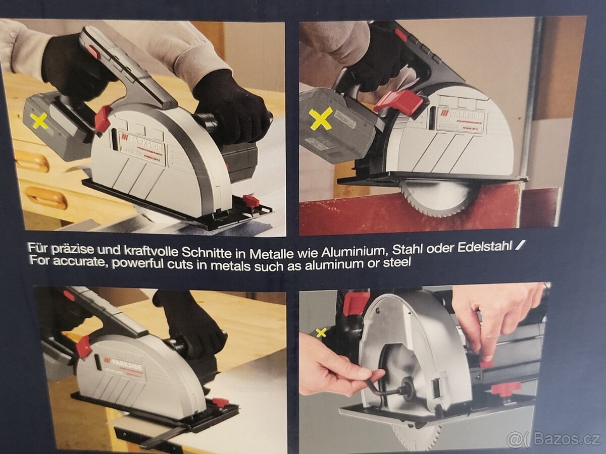 NOVÁ okružní pila na kov Parkside - 4