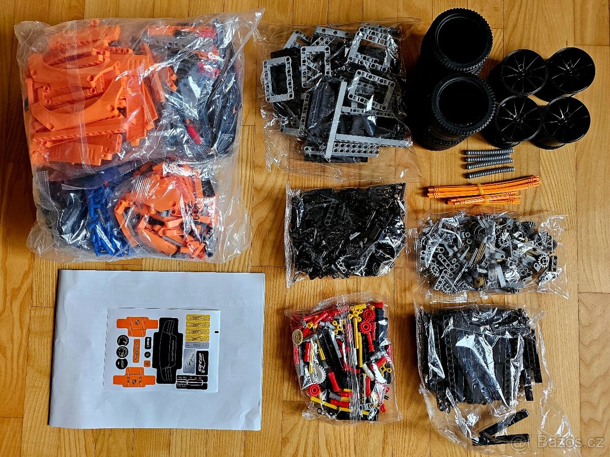 Stavebnice Porsche GT3 RS – plně kompatibilní s LEGO 42056 - 4