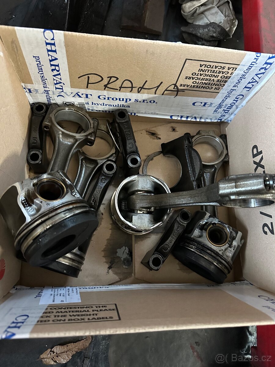 Motor BXE díly 1.9 77kw - 4