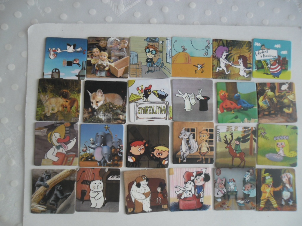 Magnetky různé sady .1 - 4