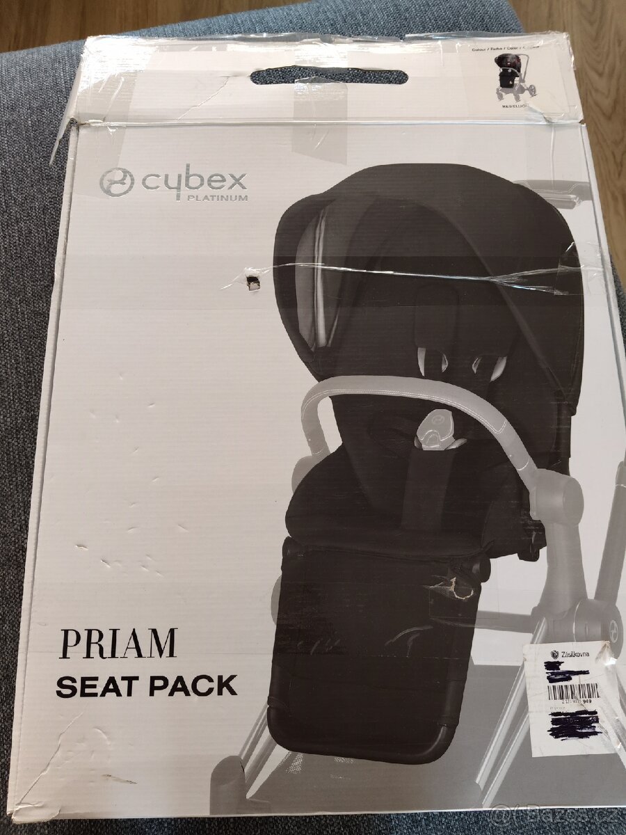 Seat pack Cybex Priam Rebellious vč zimního fusaku - 4