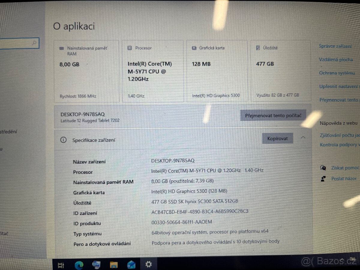 Tablet dell 7202 na diagnostiku - 4