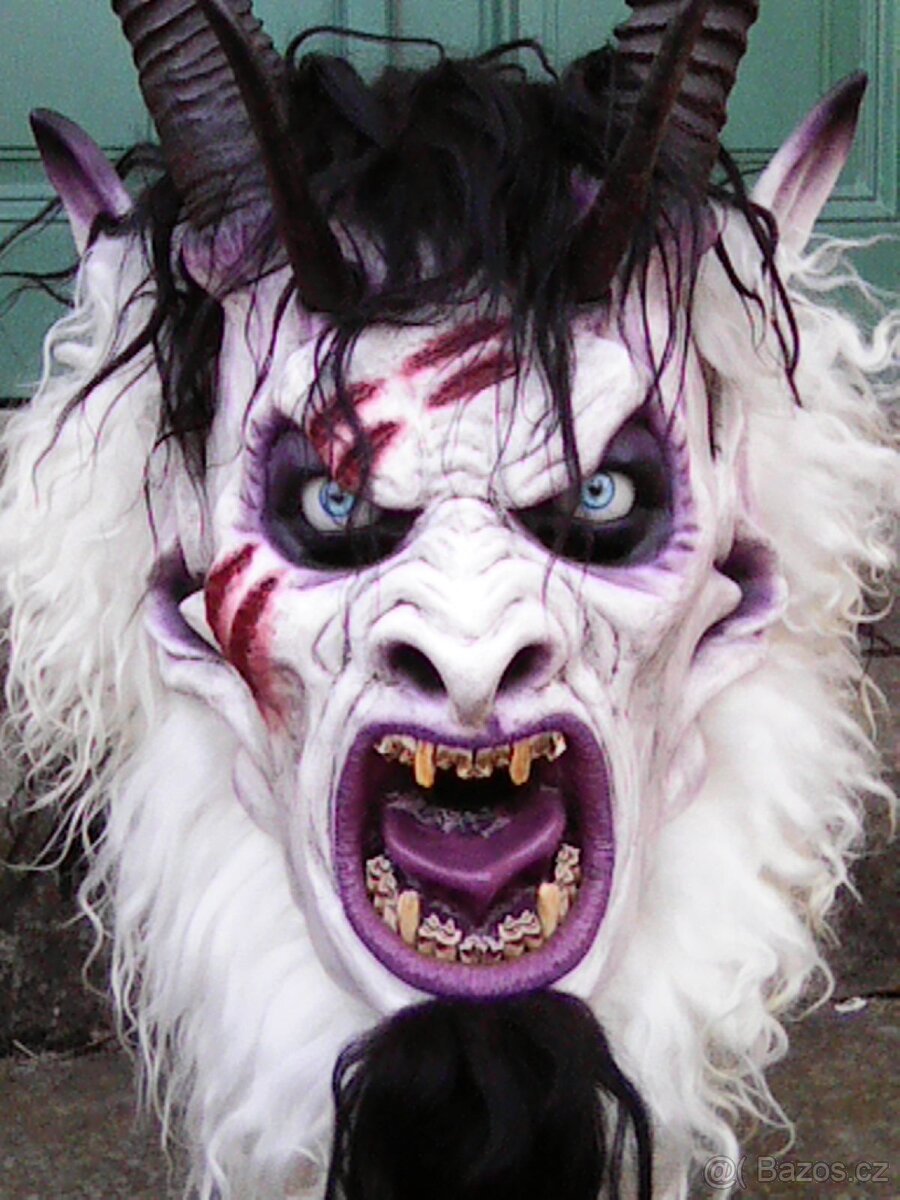 krampus maska DÉMONA - 4