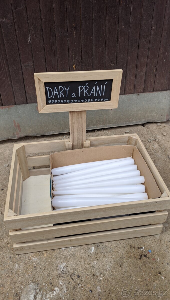 Svatební dekorace - přírodní styl - 4