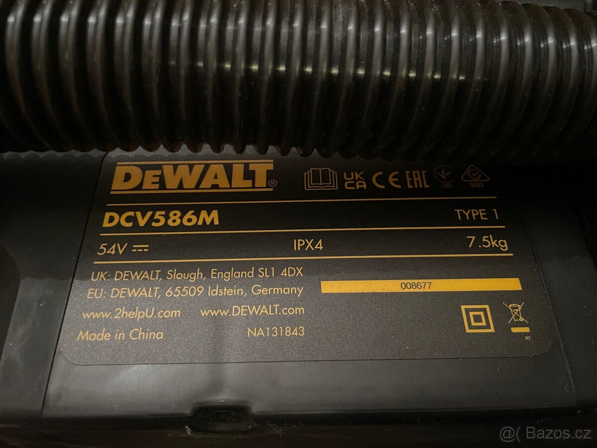 DeWalt aku vysavač DCV586 - 4