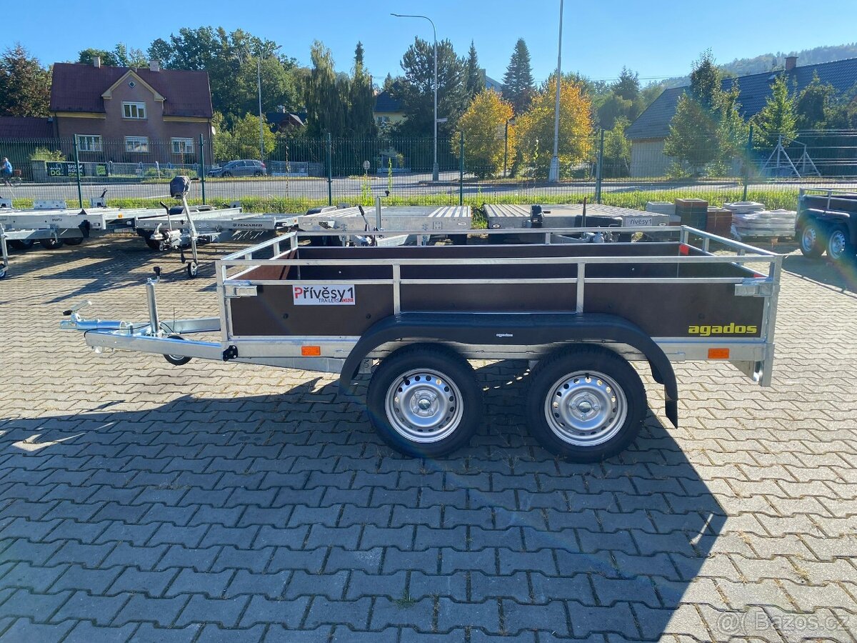 Přívěsný vozík AGADOS AGA KIT EP6 sklopný 750 kg - 4