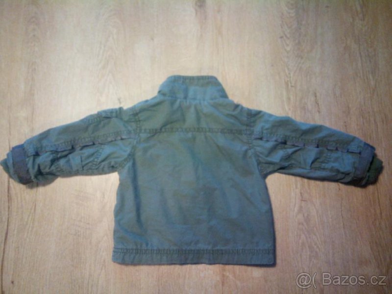 Khaki přechodová bunda - 4