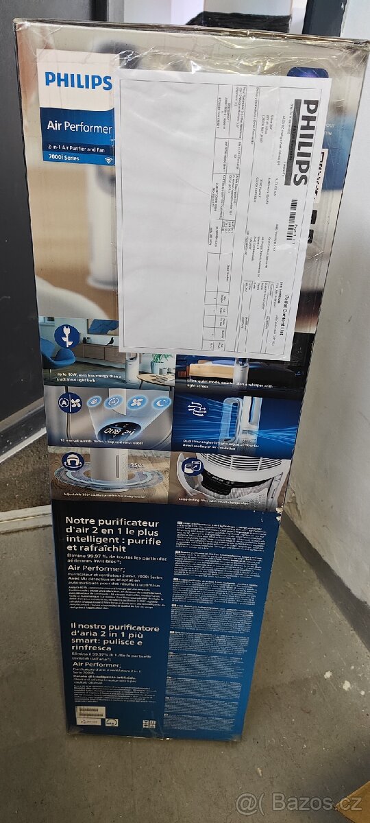 Čistička vzduchu Philips 2v1 s funkcí ventilátoru AMF765 - 4