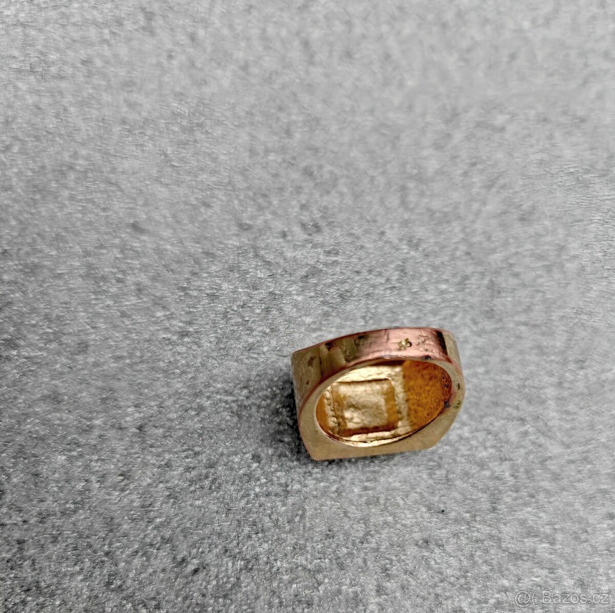 Sada 2 masivních pánských prstenů - Styl Rolex & Gold - 4