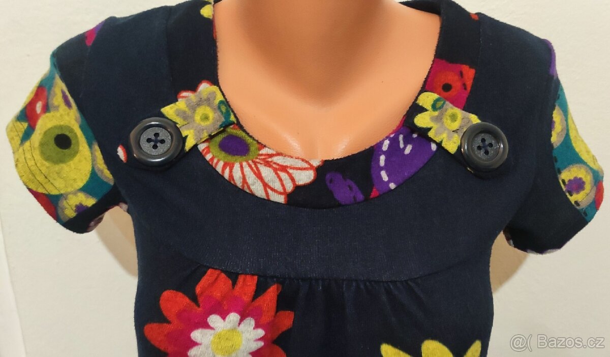 Úpletové šaty Purple Jam - 4