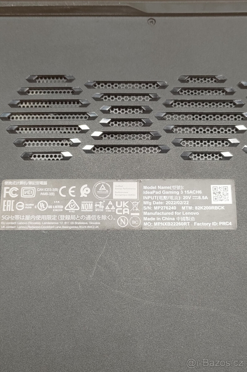 Lenovo IdeaPad Gaming 3 RTX 3050 Ti - 4