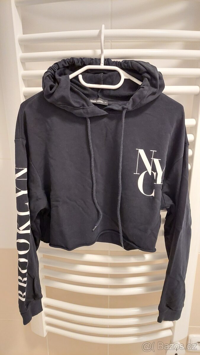 Dívčí mikiny, triko, crop top - cca 13 - 15 let - 4