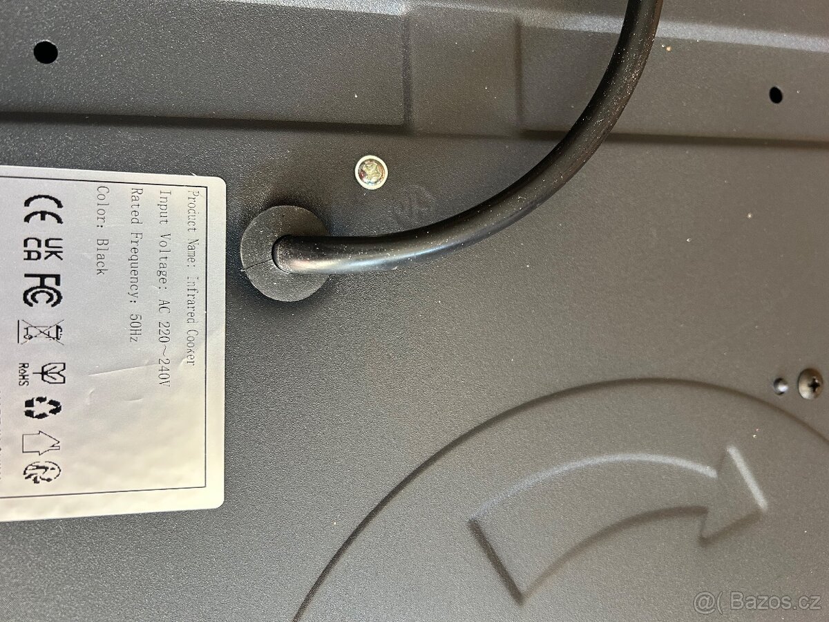 Nový stolní dvouplotýnkový indukční vařič. - 4