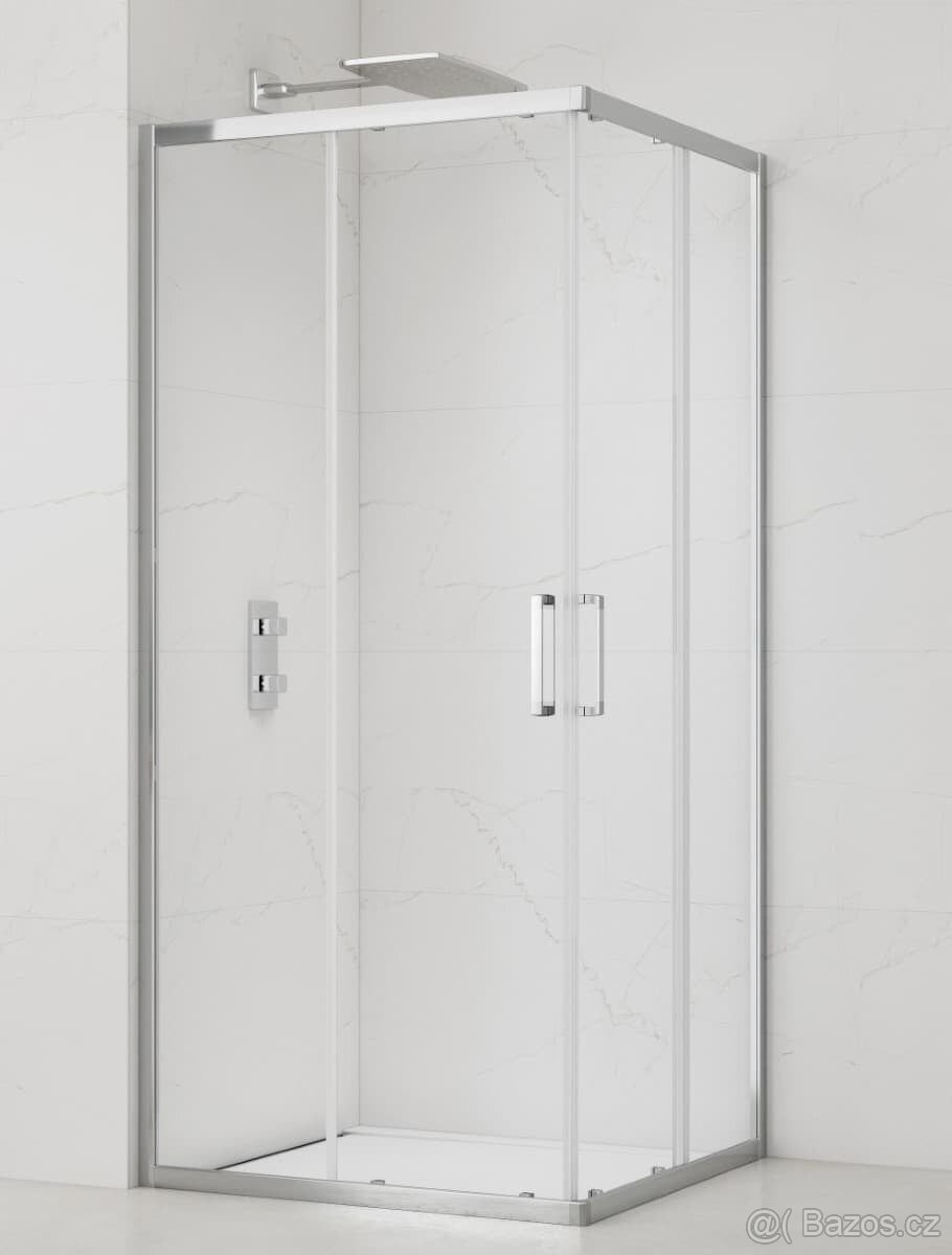 sprchový kout 97x79 cm, výška 190 cm - 4