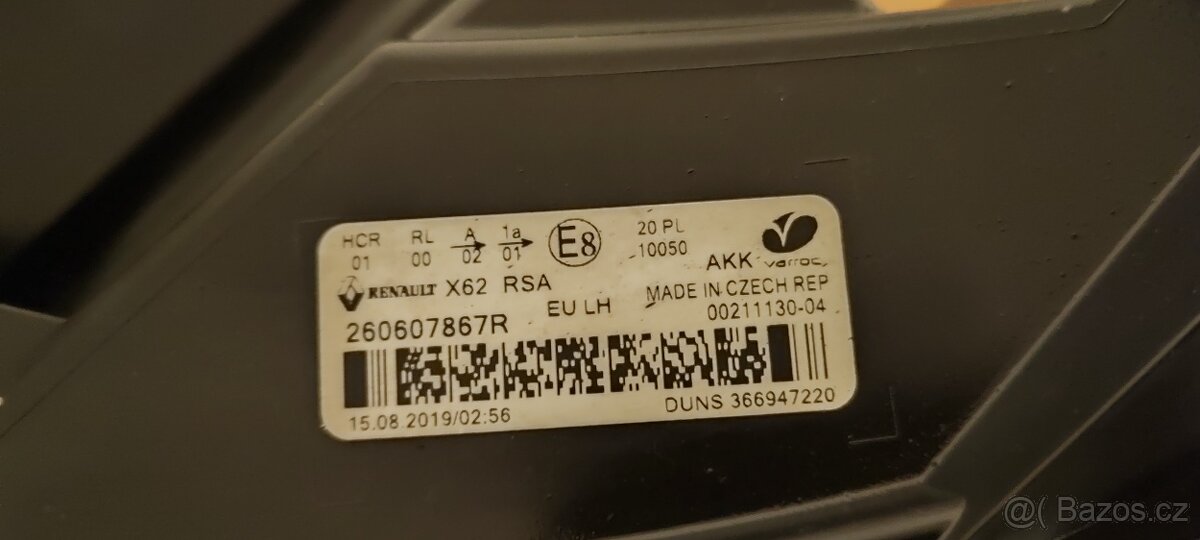 Světla Renault master - 4