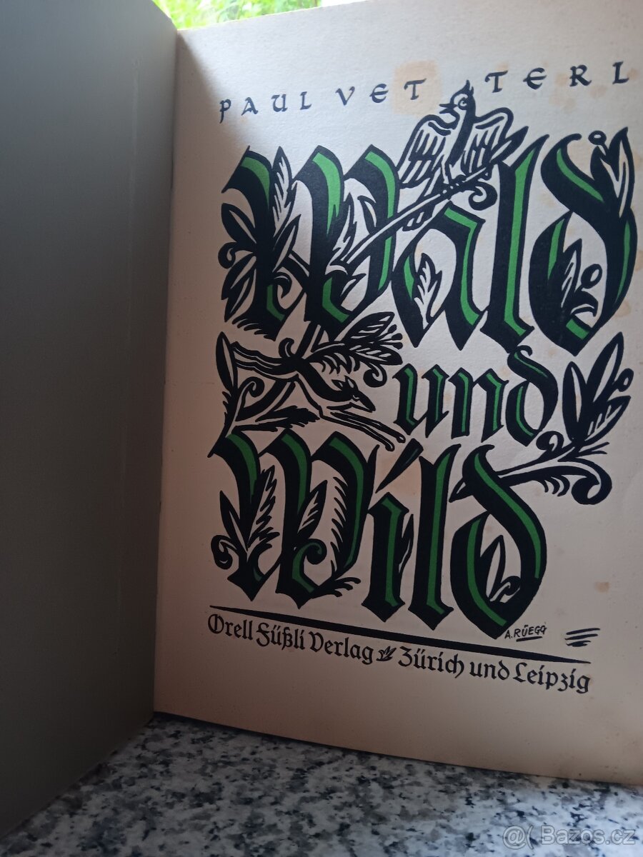 Wald und Wild P.Vetterli 1928 - 4