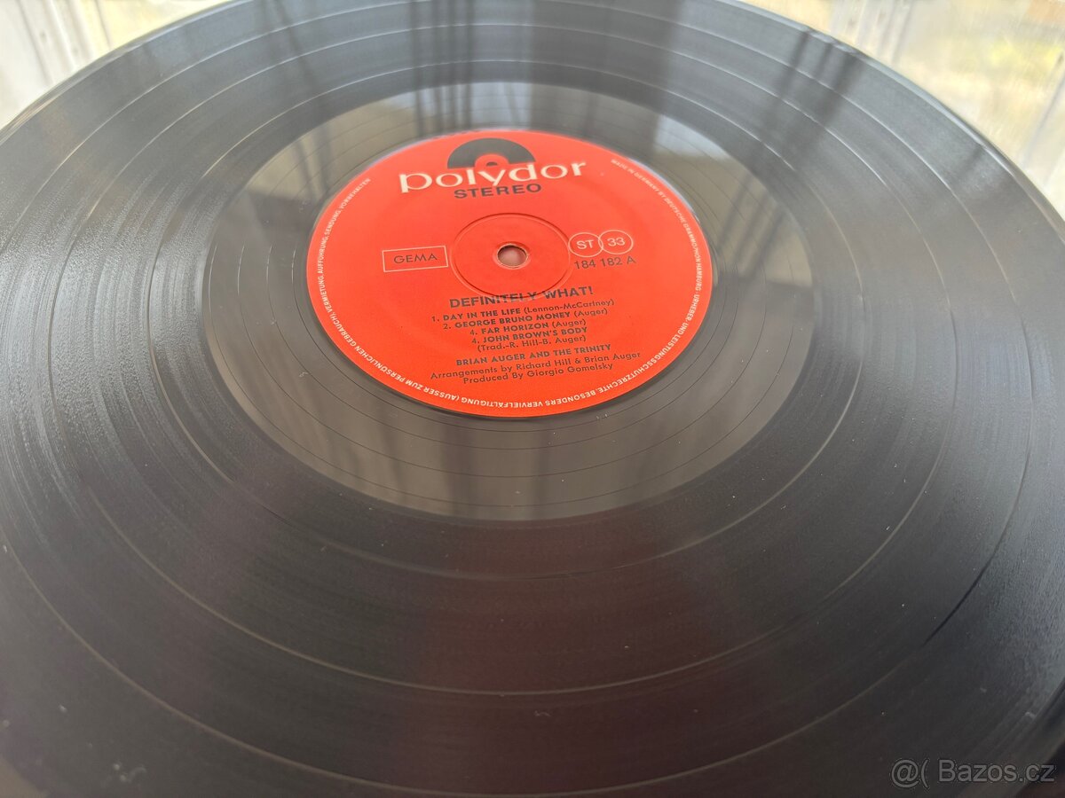 Brian Auger & Trinity — Definitely What.. LP - 4