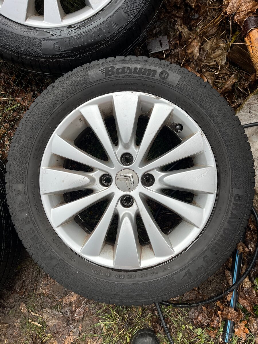 Letni kola Citroen C4 picasso 215/55-16 - 4