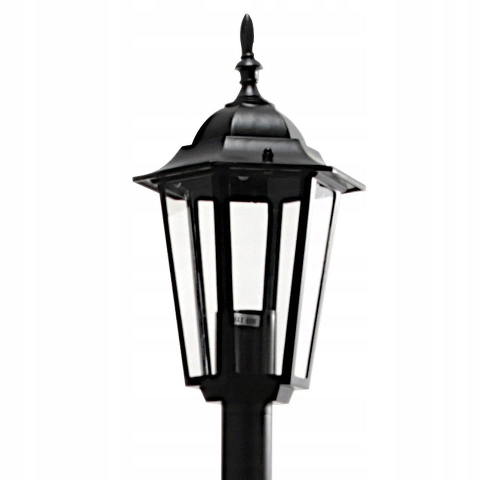 Zahradní lampa 100 cm (černá) - 4