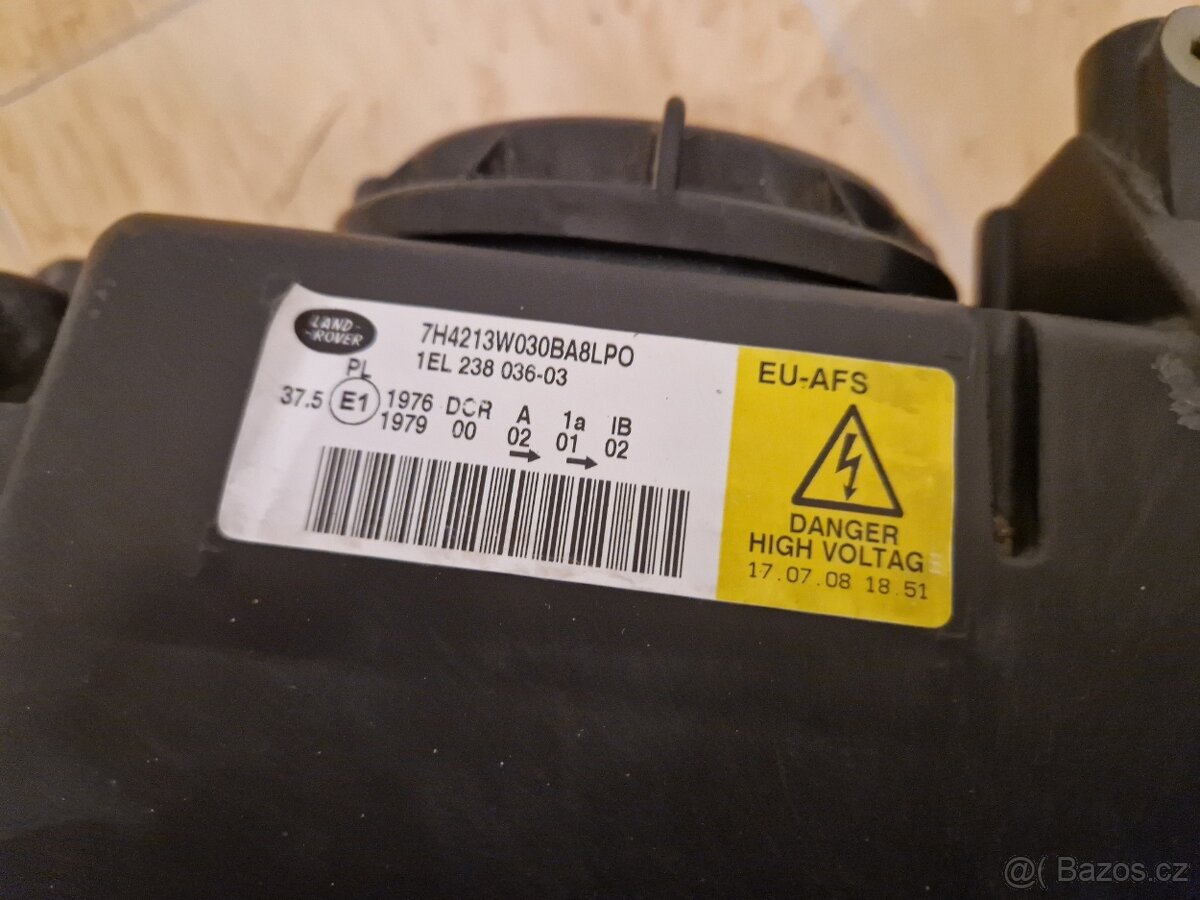 Bi-Xenon světla Range Rover L322 2007-2009