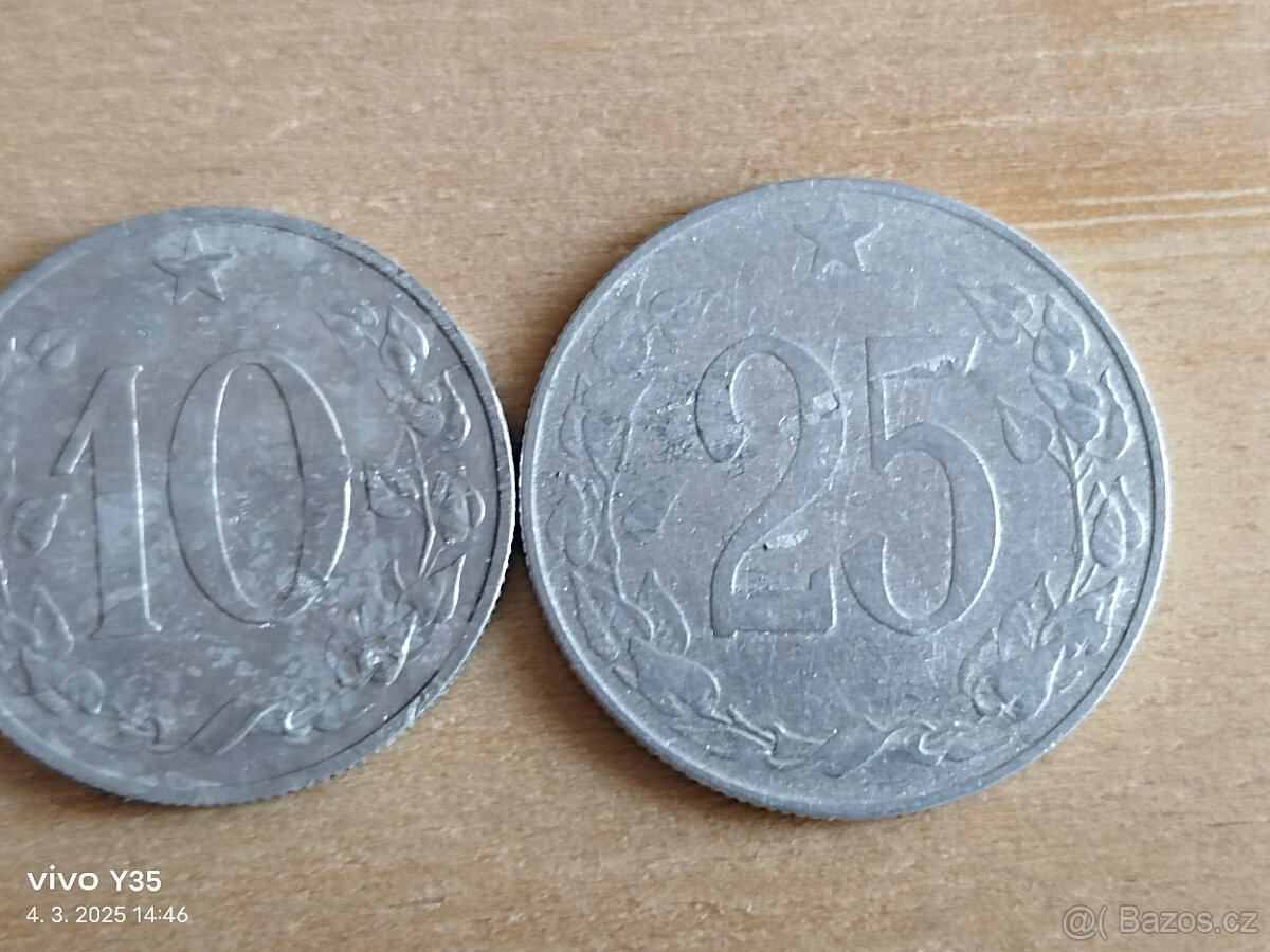 Haléře Československo 1953 - 4