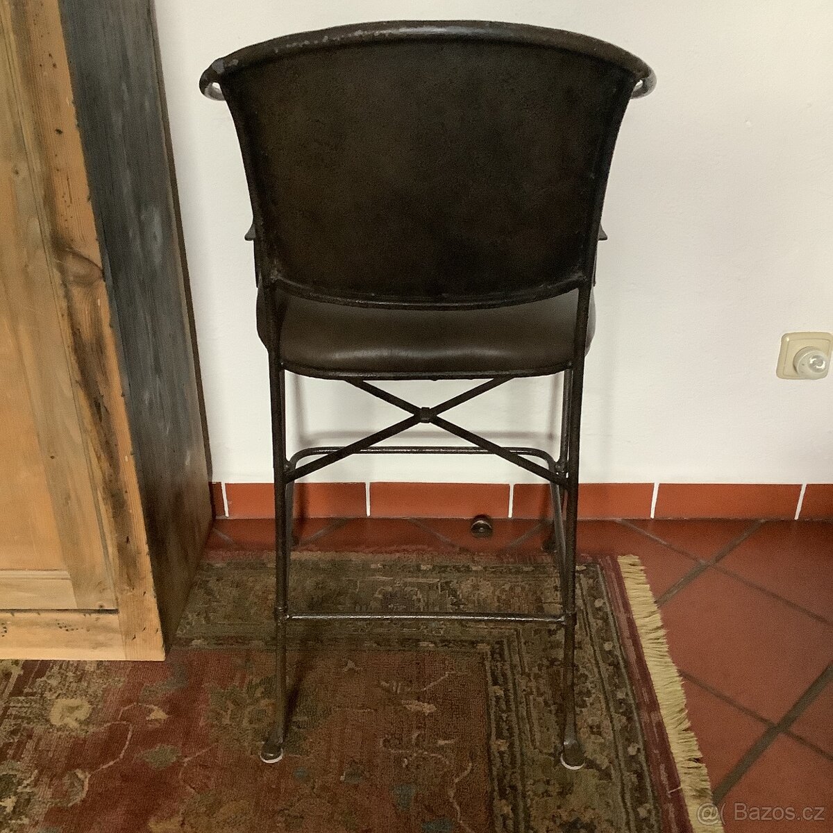 Kovaná barová židle - 4